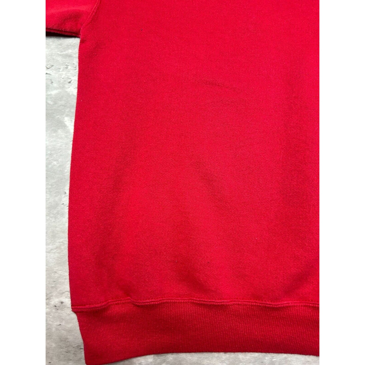 Vintage 90s Chicago Bulls NBA Big Graphic Basketball Sweatshirt Size Medium Red