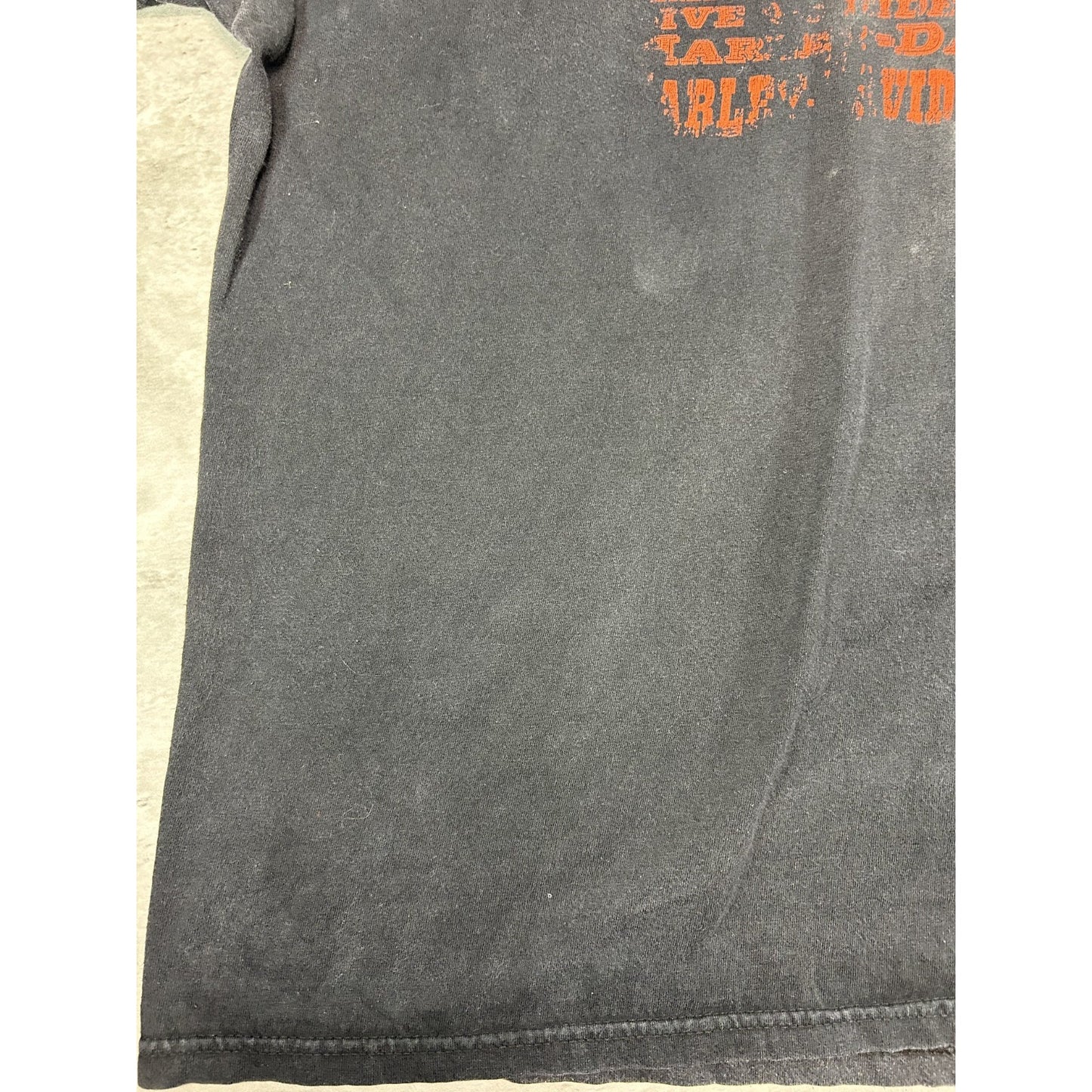 Harley Davidson Motorcycles Classic Logo Spellout Graphic T-Shirt Size 3XL