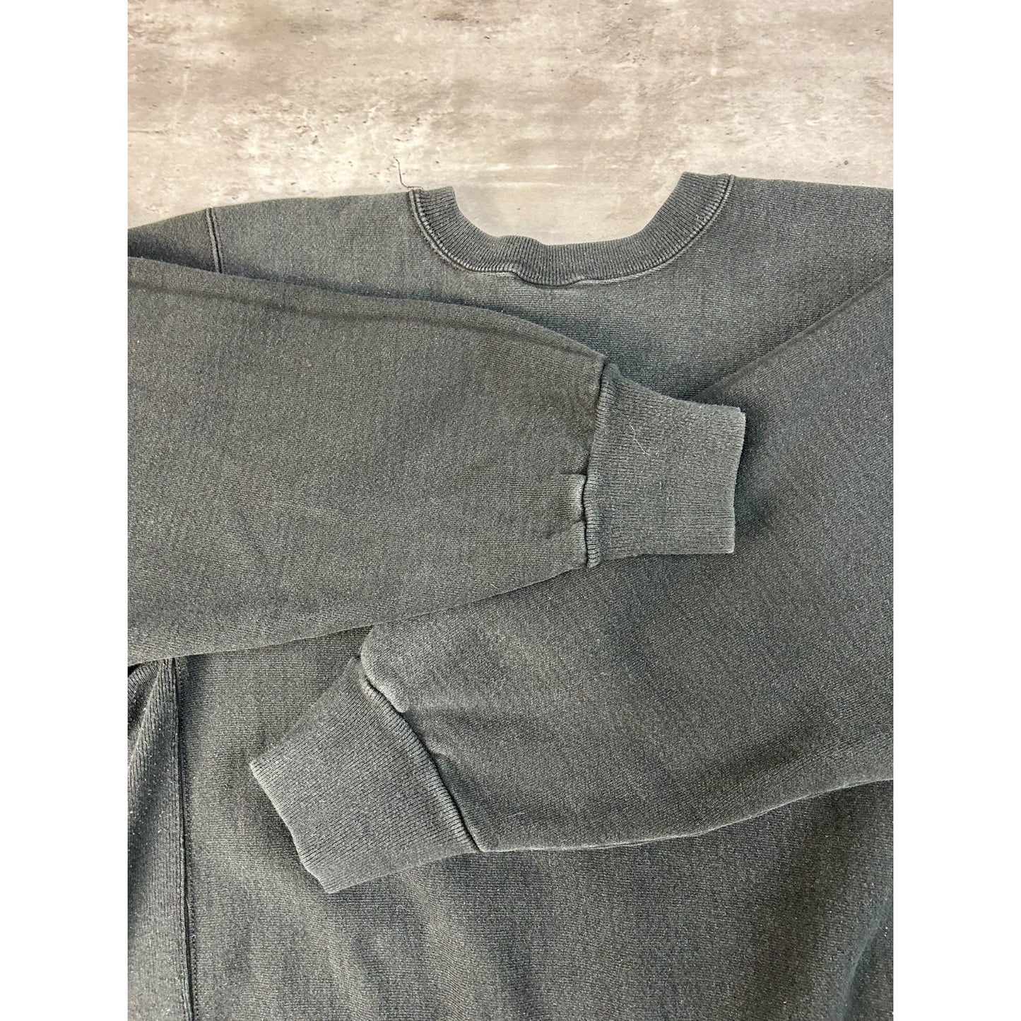 Vintage 90s Boston Bruins NHL Big Logo Spellout Hockey Sweatshirt Size Large