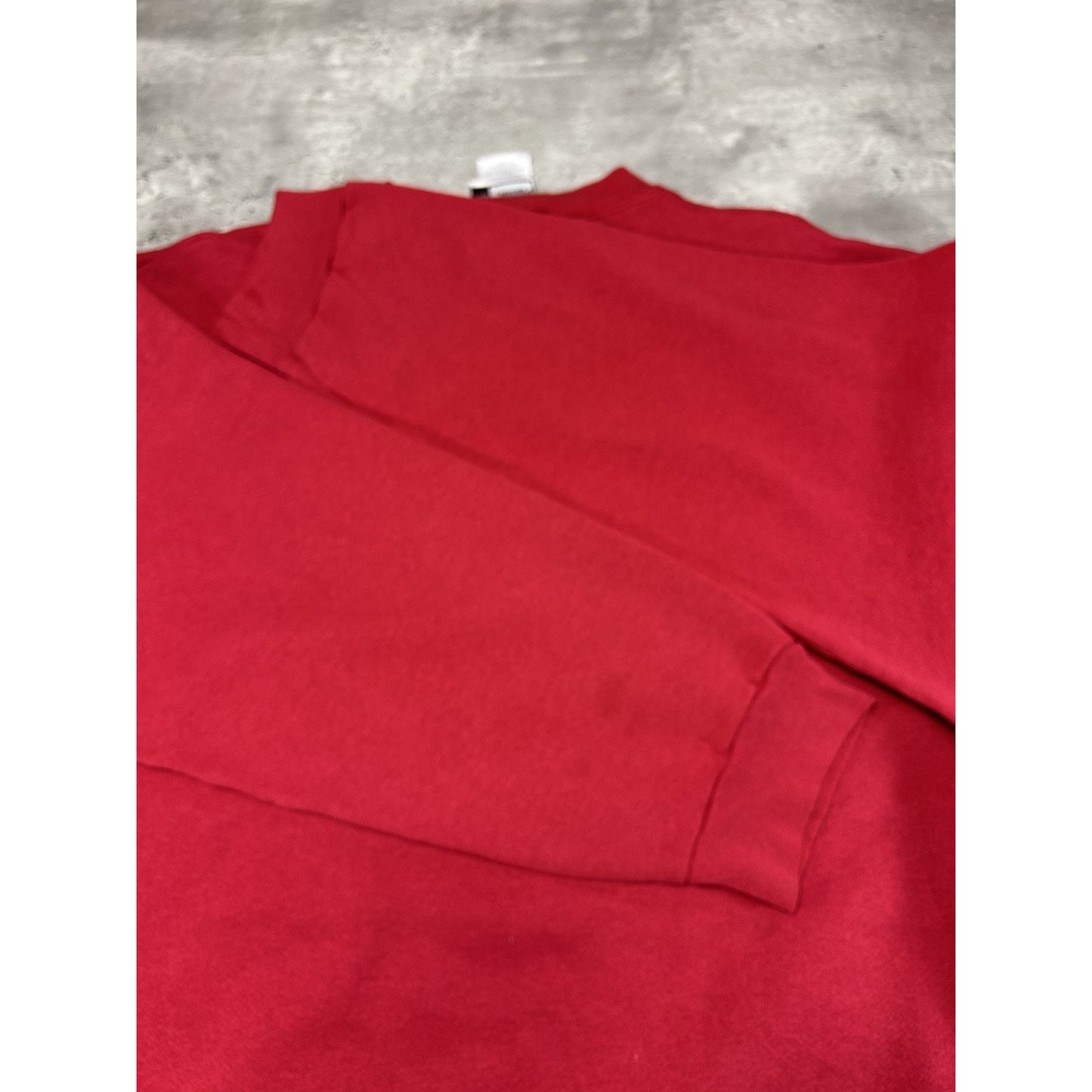 Vintage 90s Tampa Bay Buccaneers NFL Embroidered Spellout Sweatshirt Size 2XL