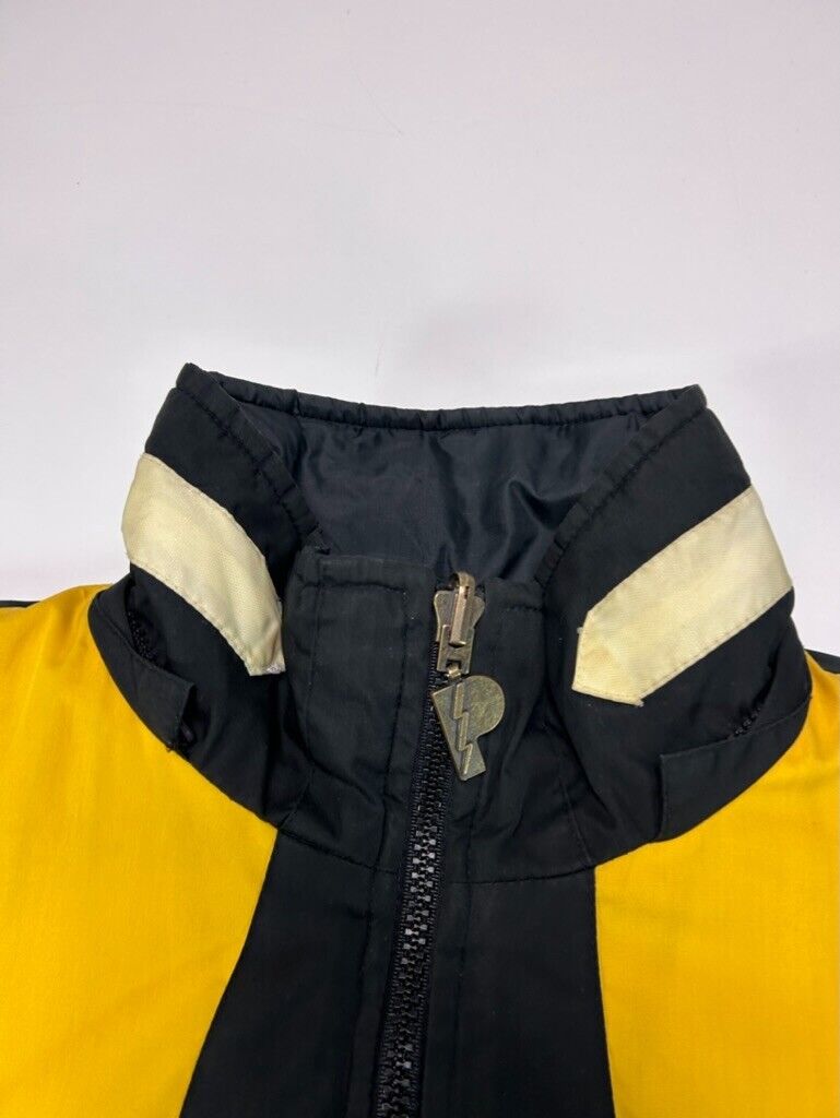Vintage 90s Pittsburgh Steelers NFL Reversible Pro Player Jacket Size Large
