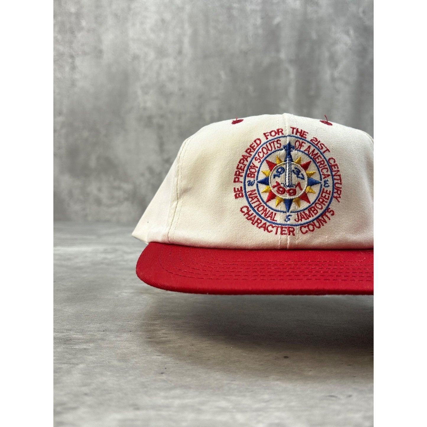 Vintage 1997 Boys Scouts Of America National Jamboree Snapback Hat OSFA
