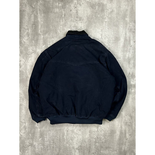 Vintage Carhartt Insulated Canvas Workwear Santa Fe Jacket Size 2XLT