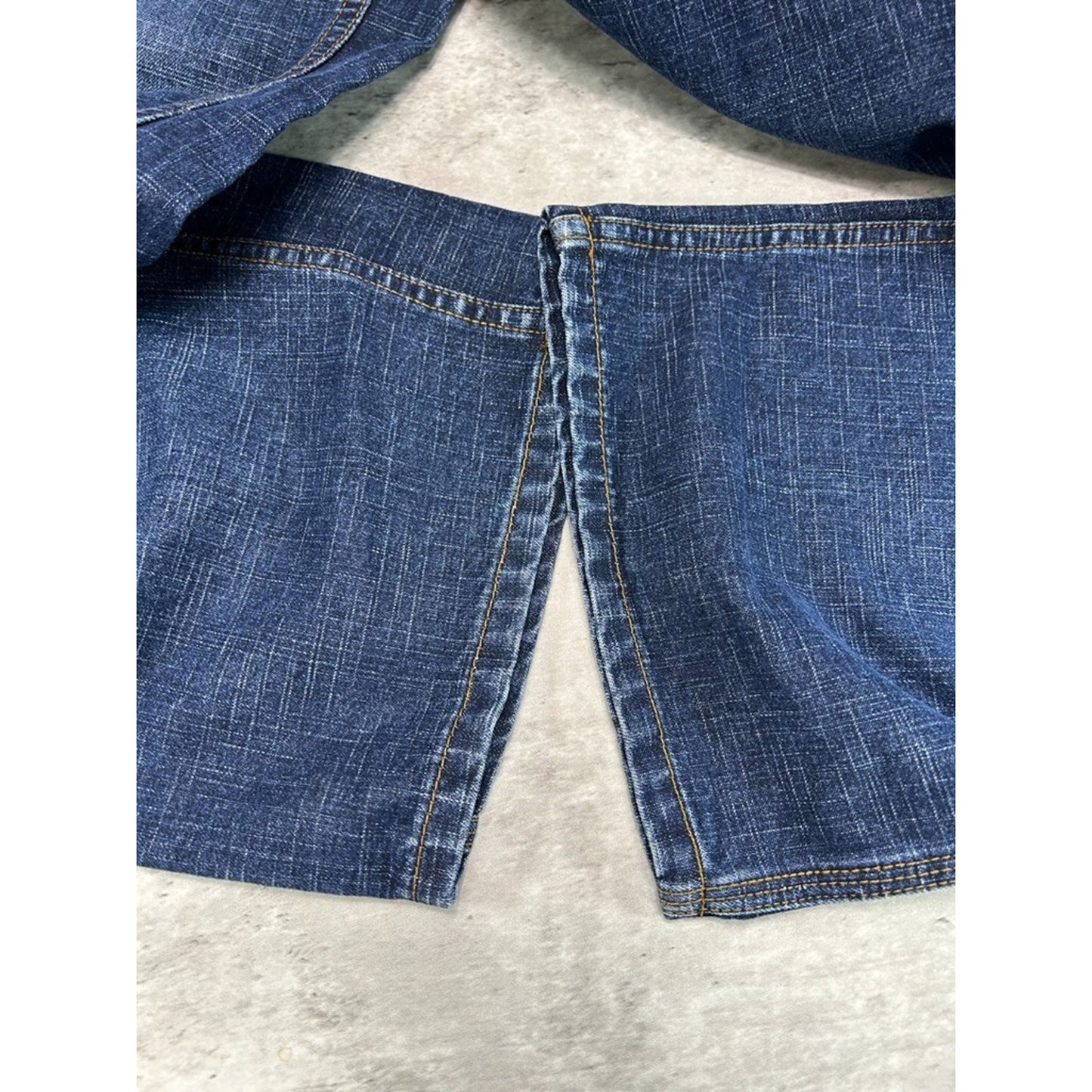 Vintage Y2K US Polo Assn. Embroidered Spellout Dark Wash Denim Pants Size 33