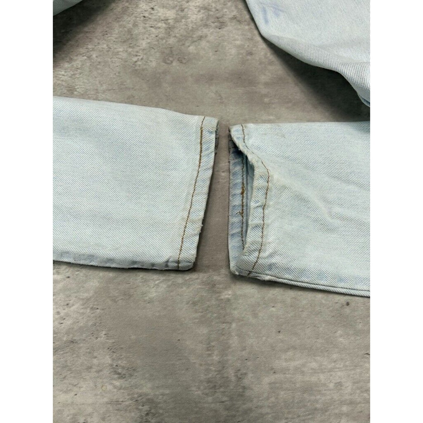 Vintage 90s Levis 512 Red Tab Slim Fit Light Wash Denim Pants Size 26 Blue