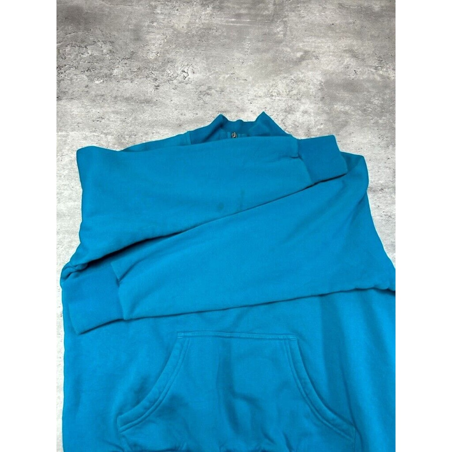 Vintage Womens Nike Embroidered Swoosh 1/2 Zip Pull Over Sweatshirt Size XL Teal