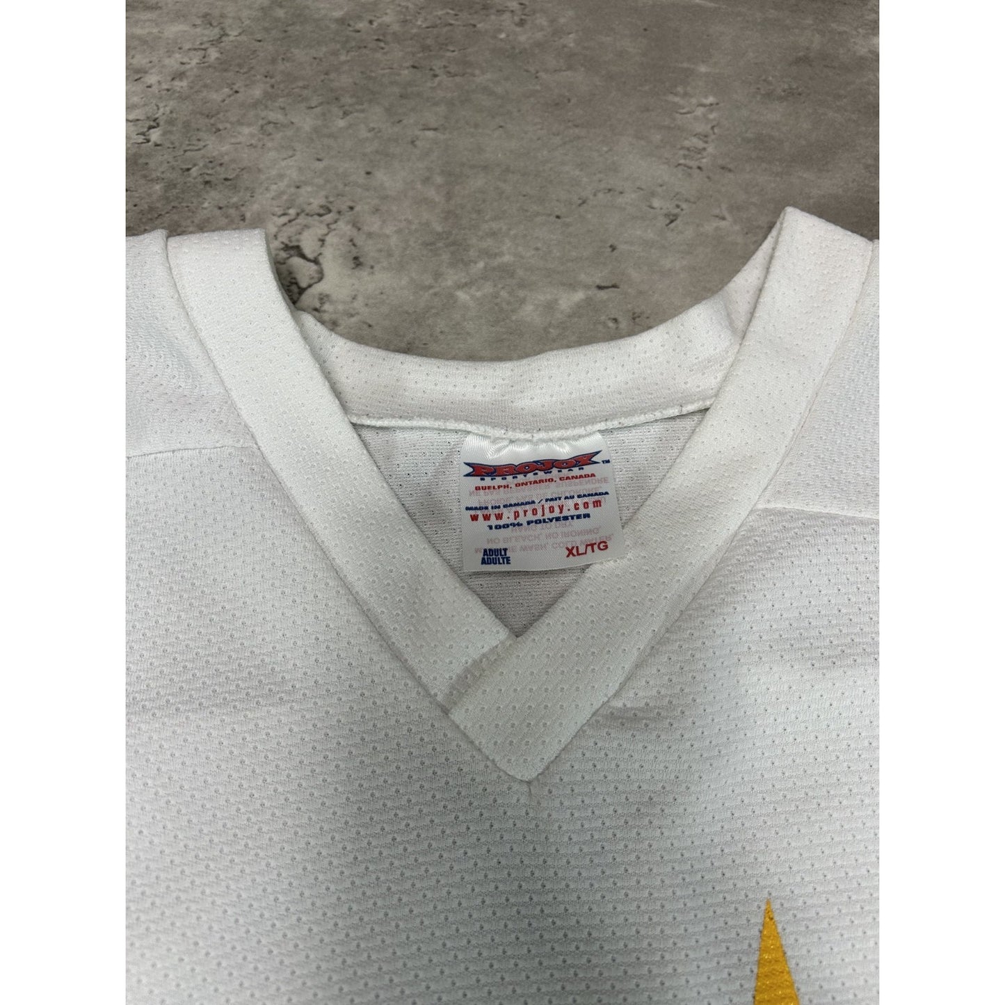 PIHL All Stars Spellout Hockey Jersey Size XL White