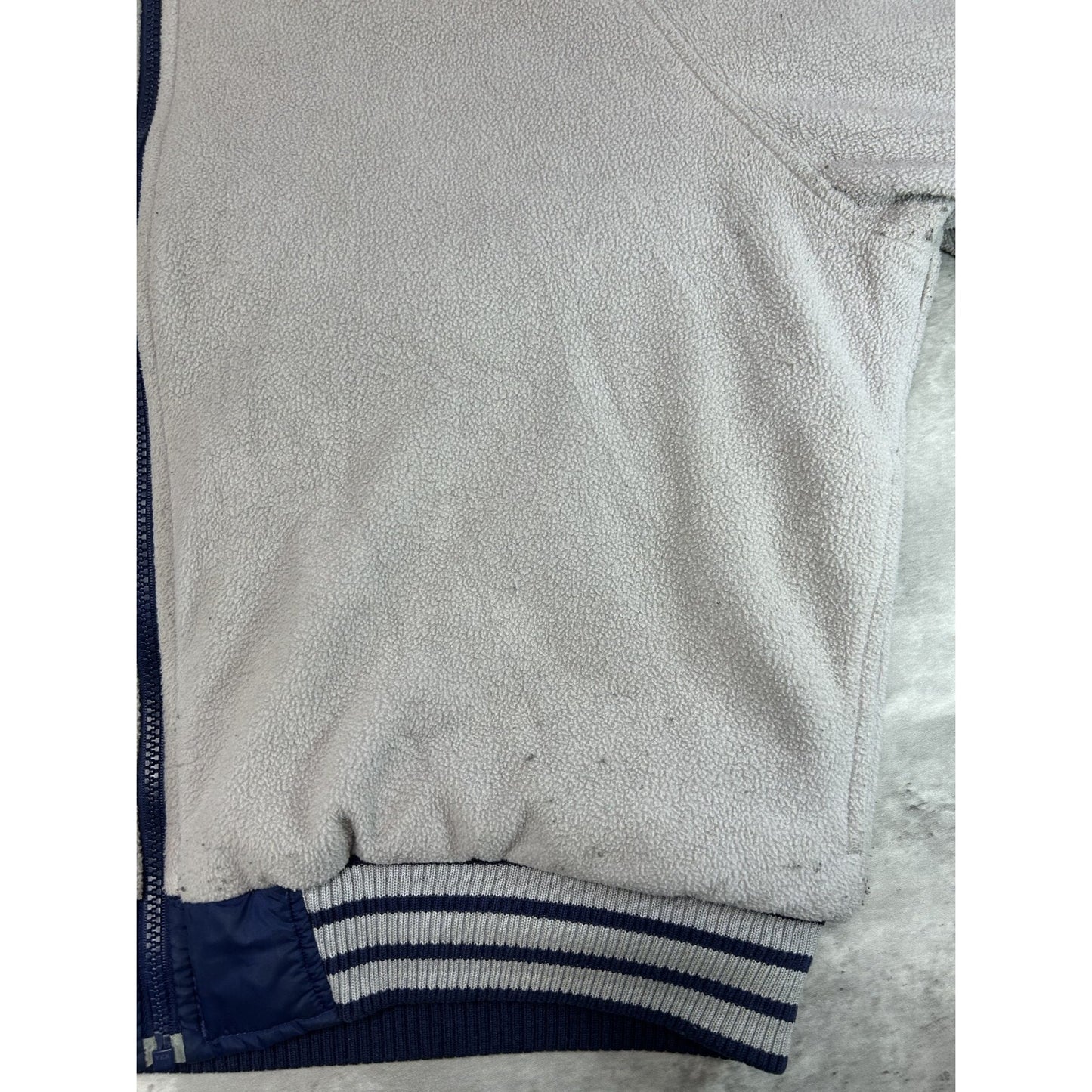 Vintage 90s Adidas Embroidered Logo Nylon Reversible Hooded Jacket Size Medium