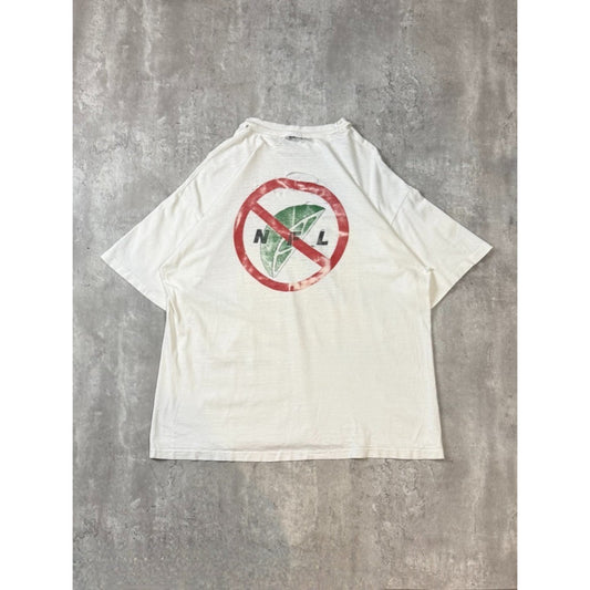 Vintage 90s Chili Beer Lime Is For Wimps Cartoon Beer Promo T-Shirt Size XL