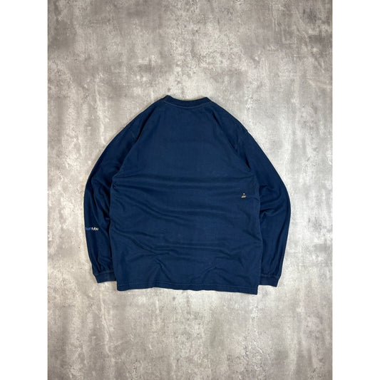 Vintage Y2K Platinum Fubu Fat Albert Cartoon Graphic Long Sleeve T-Shirt Size XL