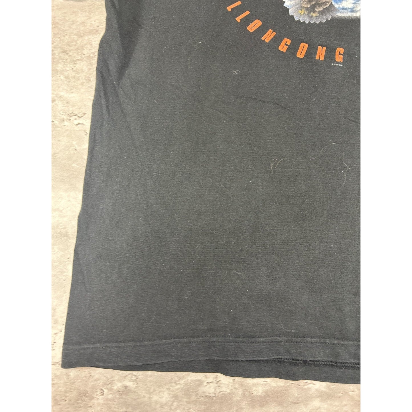 Vintage 2001 Harley Davidson Australia Kangaroo Motorcycle Graphic T-Shirt Sz L