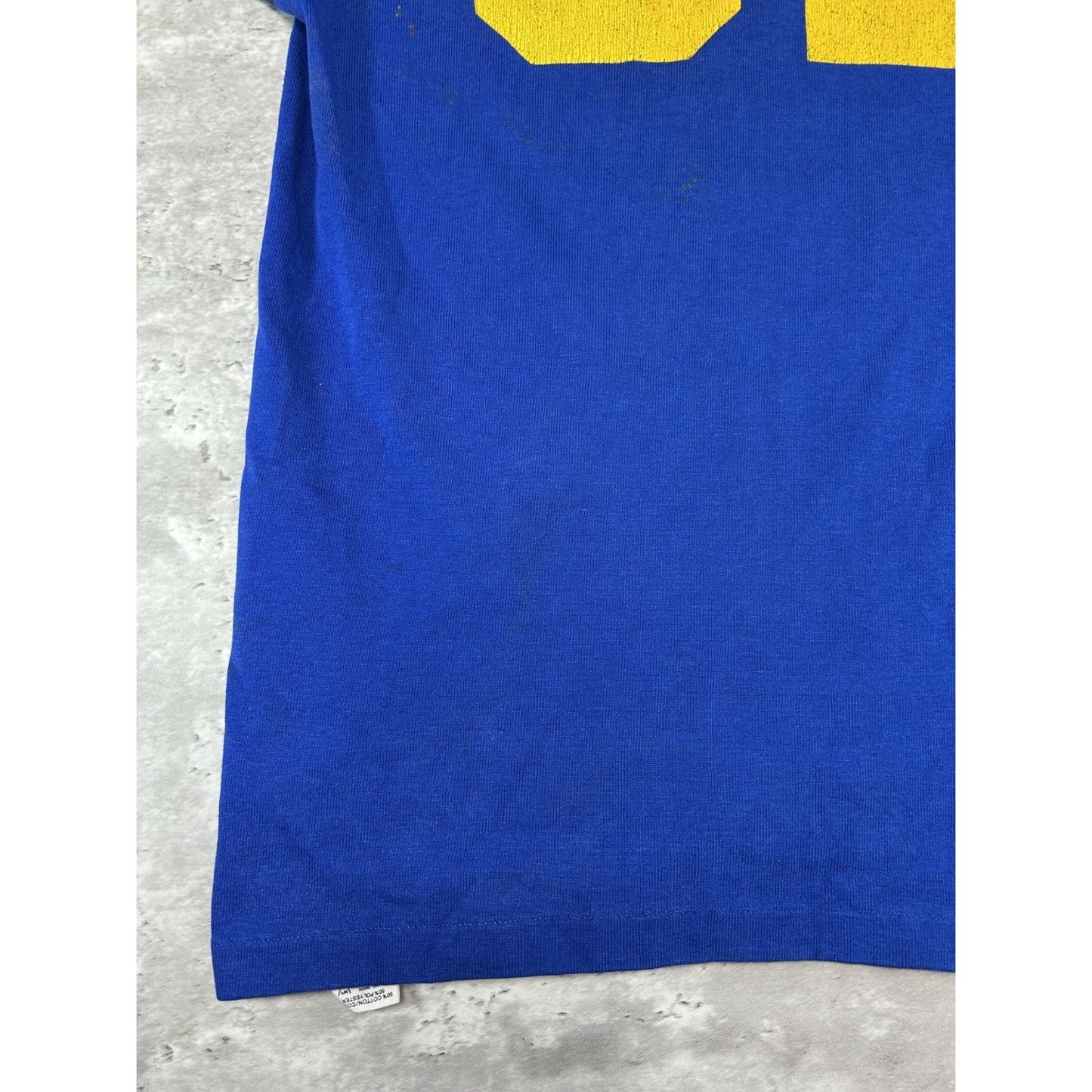 Vintage 1970s #32 Brandon Evansville Football Russell Athletic Jersey Sz Medium