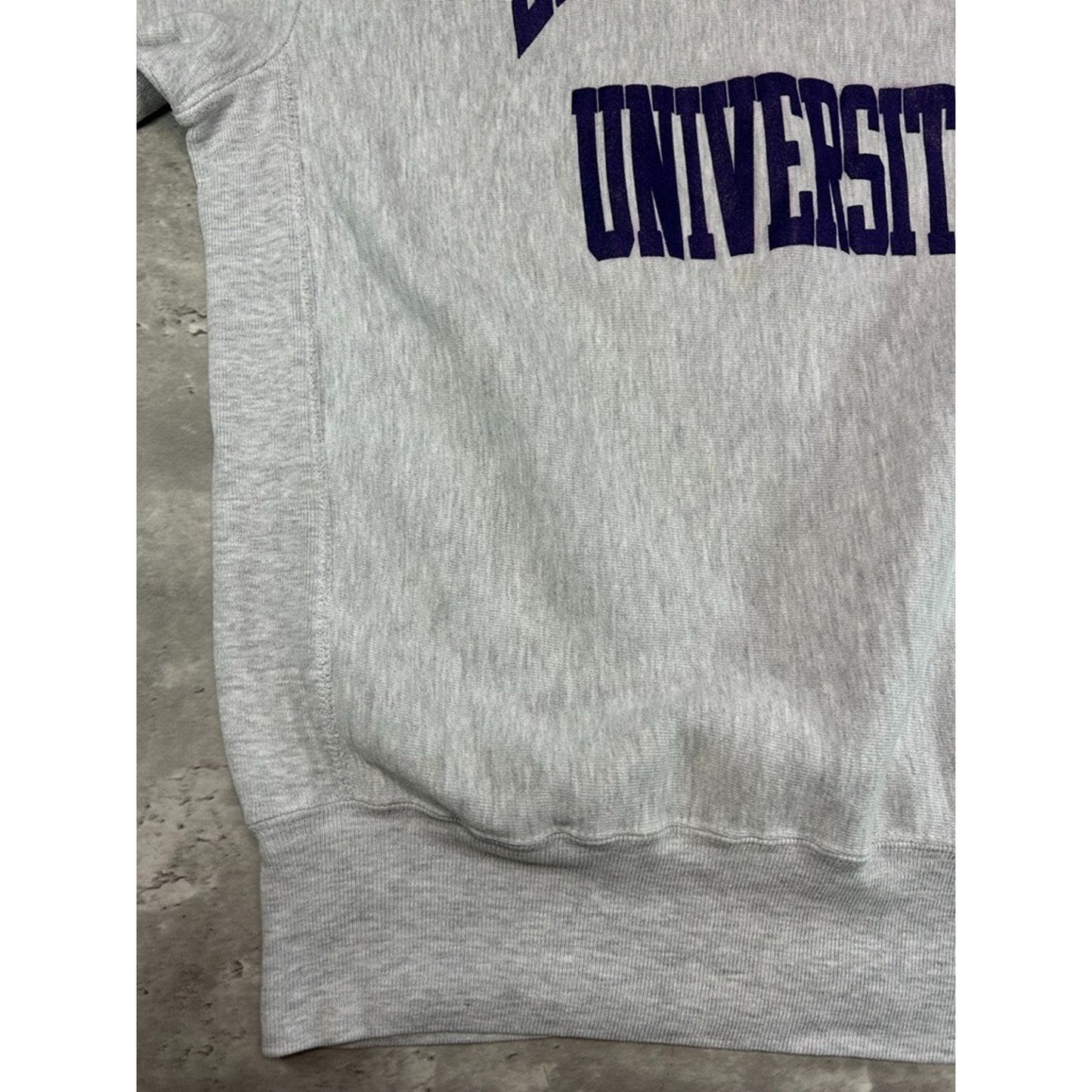 Vintage 90s James Madison NCAA Champion Reverse Weave Sweatshirt Size XXL
