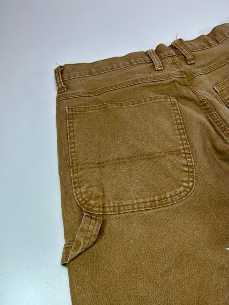 Vintage Dickies Canvas Workwear Carpenter Pants Size 36 Beige