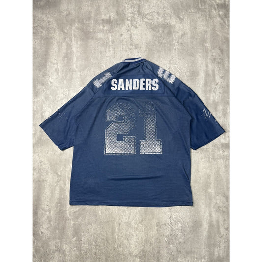 Vintage 90s Deion Sanders #21 Dallas Cowboys NFL Starter Jersey Size XL