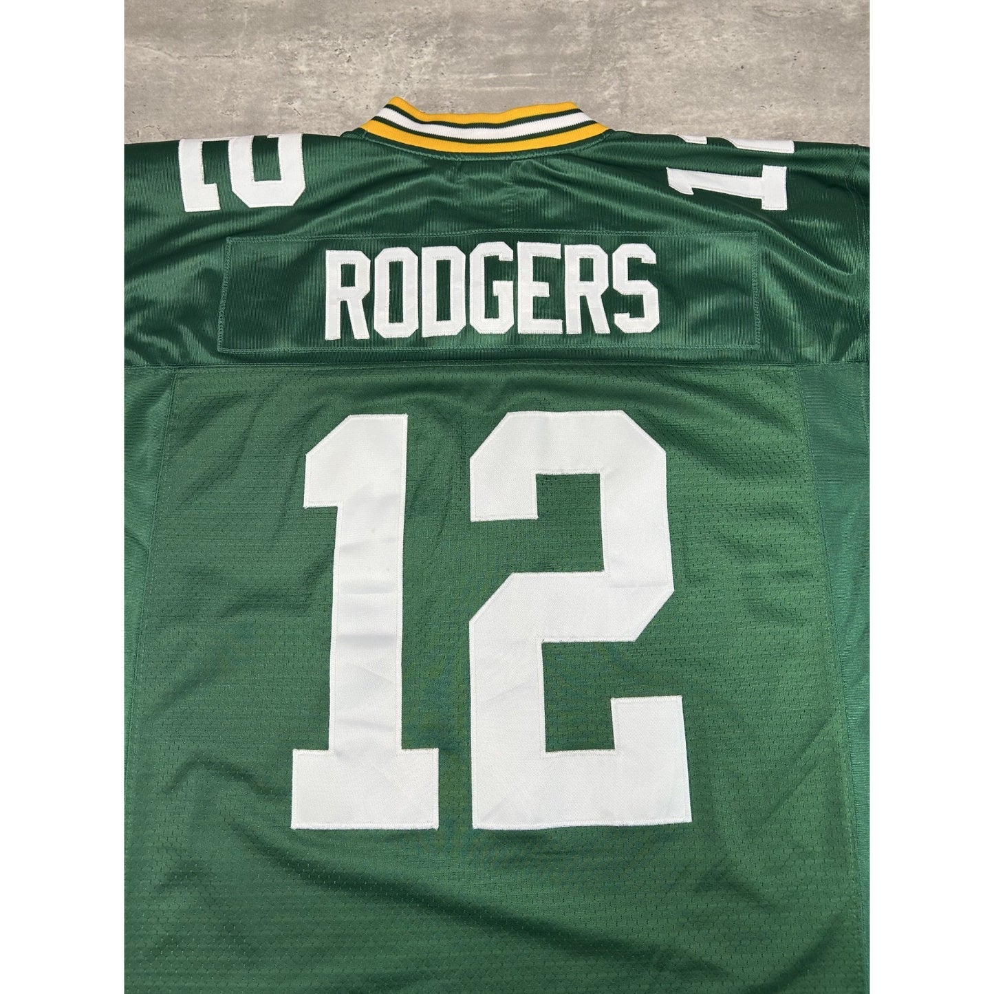 Vintage Aaron Rodgers #12 Green Bay Packers NFL Football Jersey Size Large