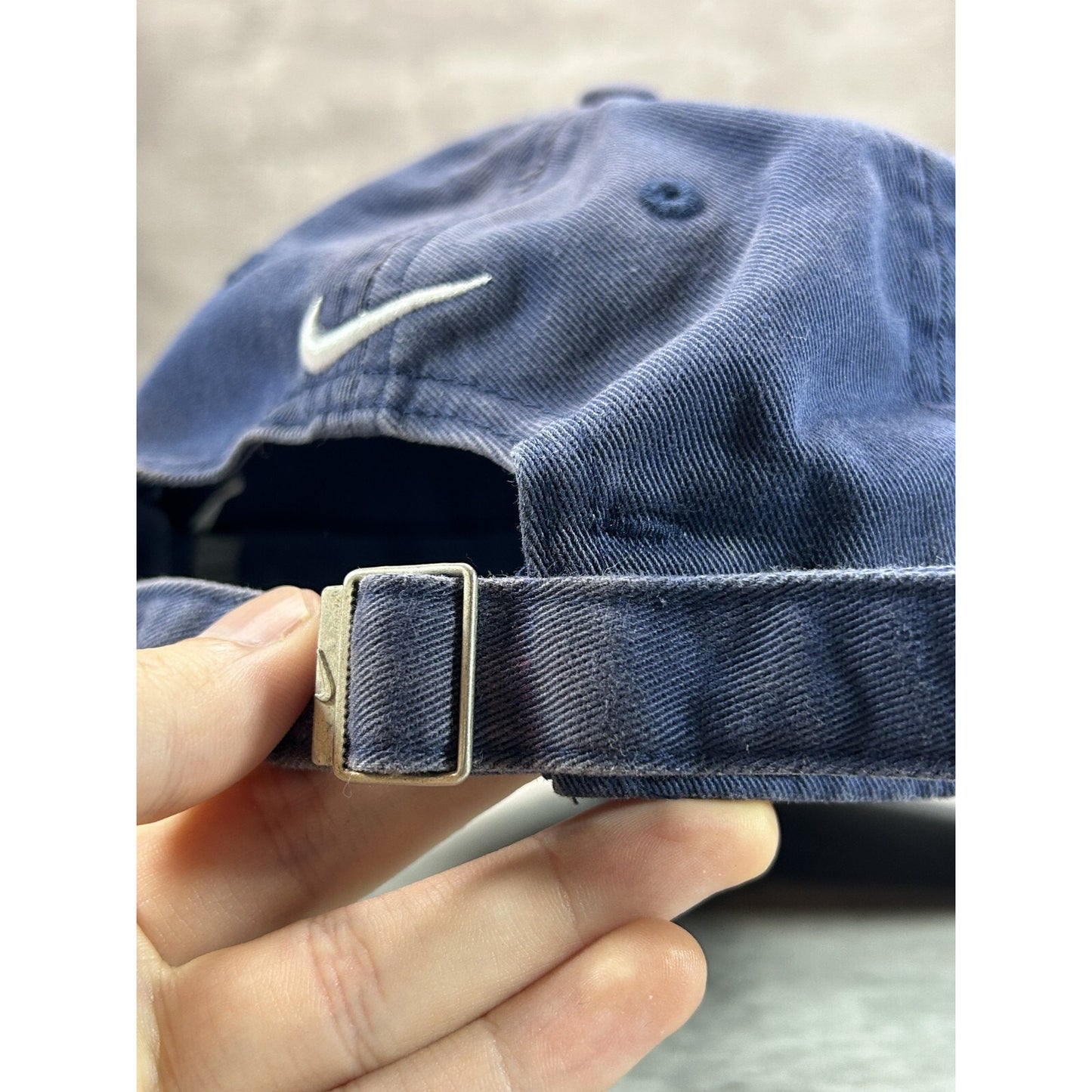 Penn State Nittany Lions NCAA Embroidered Logo Strapback Hat OSFA Navy Blue