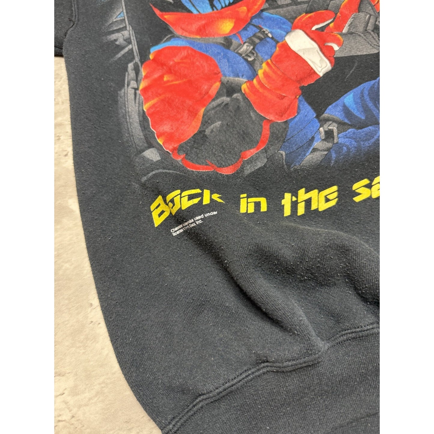Vintage 90s Chevy Monte Carlo NASCAR Back In The Saddle Sweatshirt Size Medium
