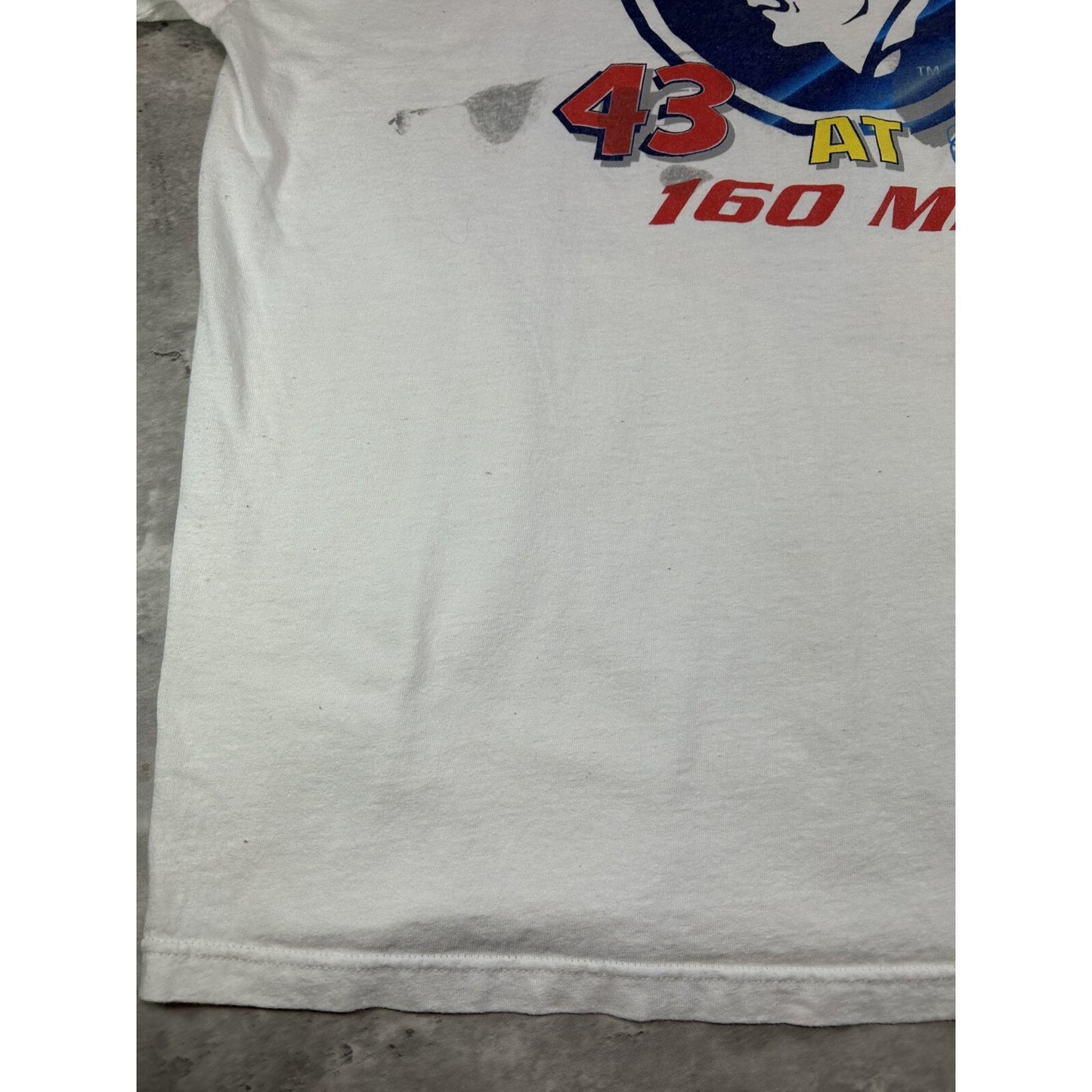 Vintage 90s Richard Petty STP Racing Inside The Ride Nascar T-Shirt Size 2XL
