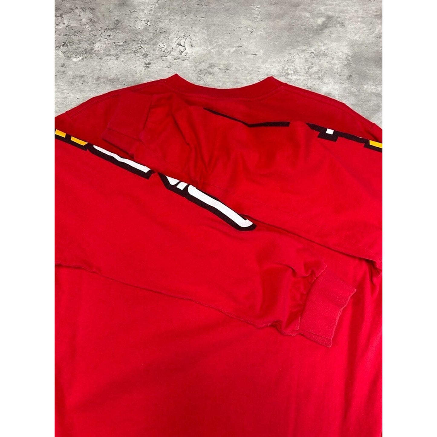 Vintage Etnies Graphic Sleeve Spellout Long Sleeve Skateboard T-Shirt Size Medium