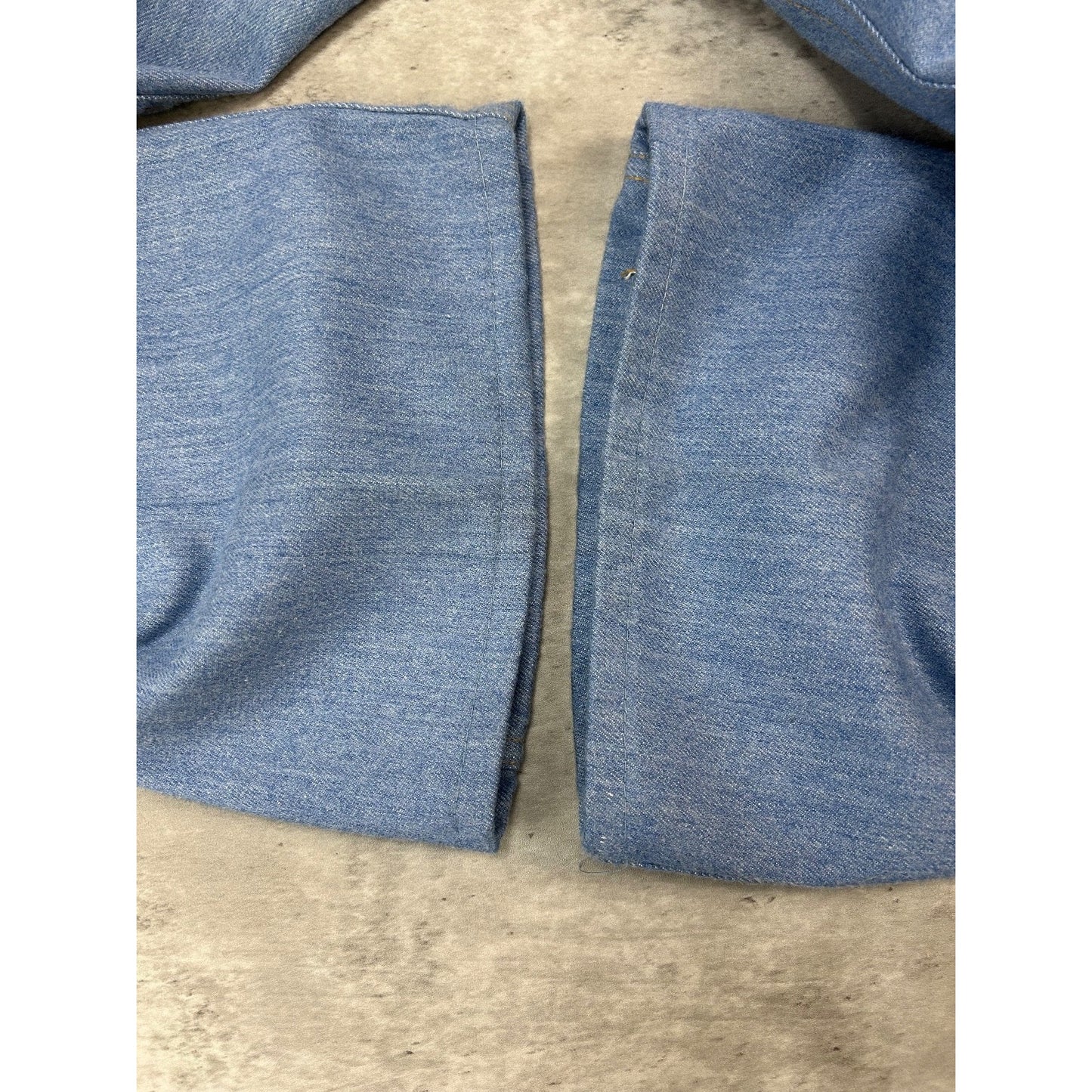 Vintage 70s/80s Toughskins Medium Wash Denim Flared Pants Size 31