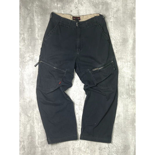 Wearfirst Canvas Tactical Style Cargo Pants Size 33 Gray