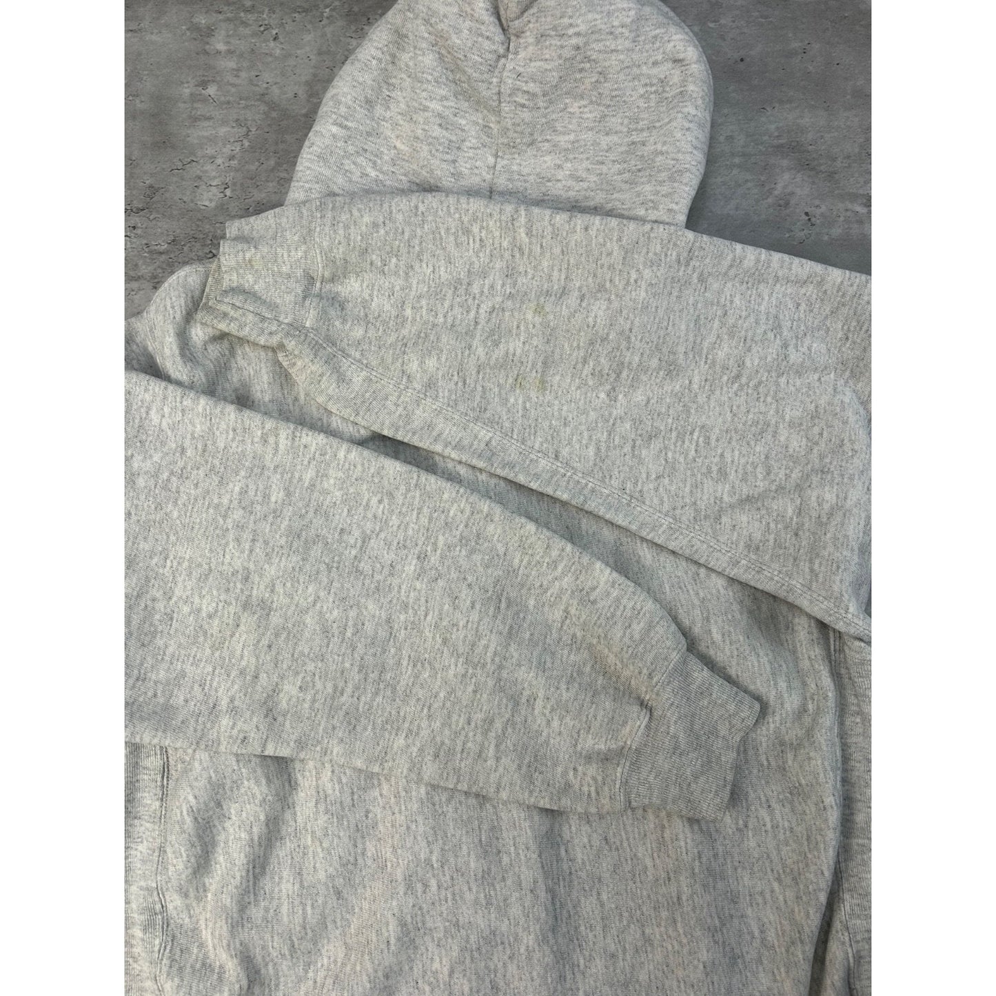 Vintage 90s US Army Training Spellout Full Zip Hooded Sweatshirt Size Medium