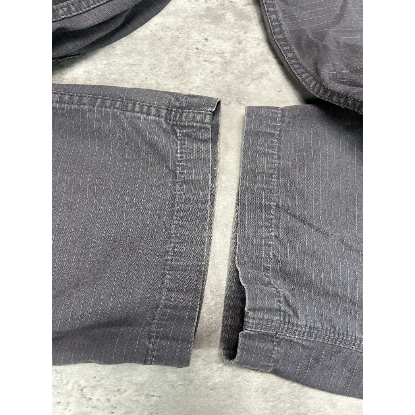 Carhartt Force Ripstop Canvas Workwear Cargo Pants Size 37 Gray