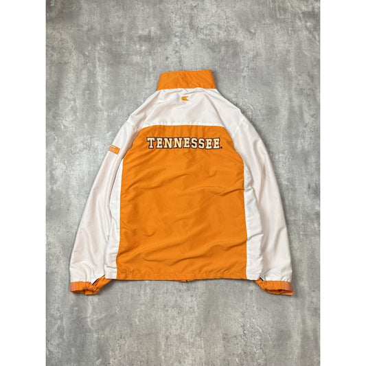 Tennessee Volunteers NCAA Embroidered Logo Windbreaker Jacket Size Large