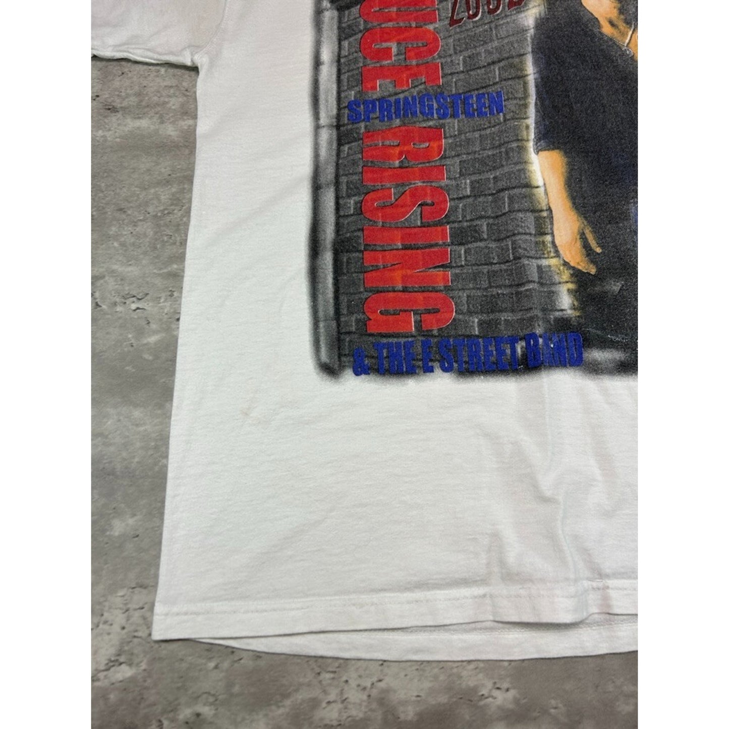 Vintage 2002 Bruce Springsteen Summer Tour Soul Music Band T-Shirt Size Large