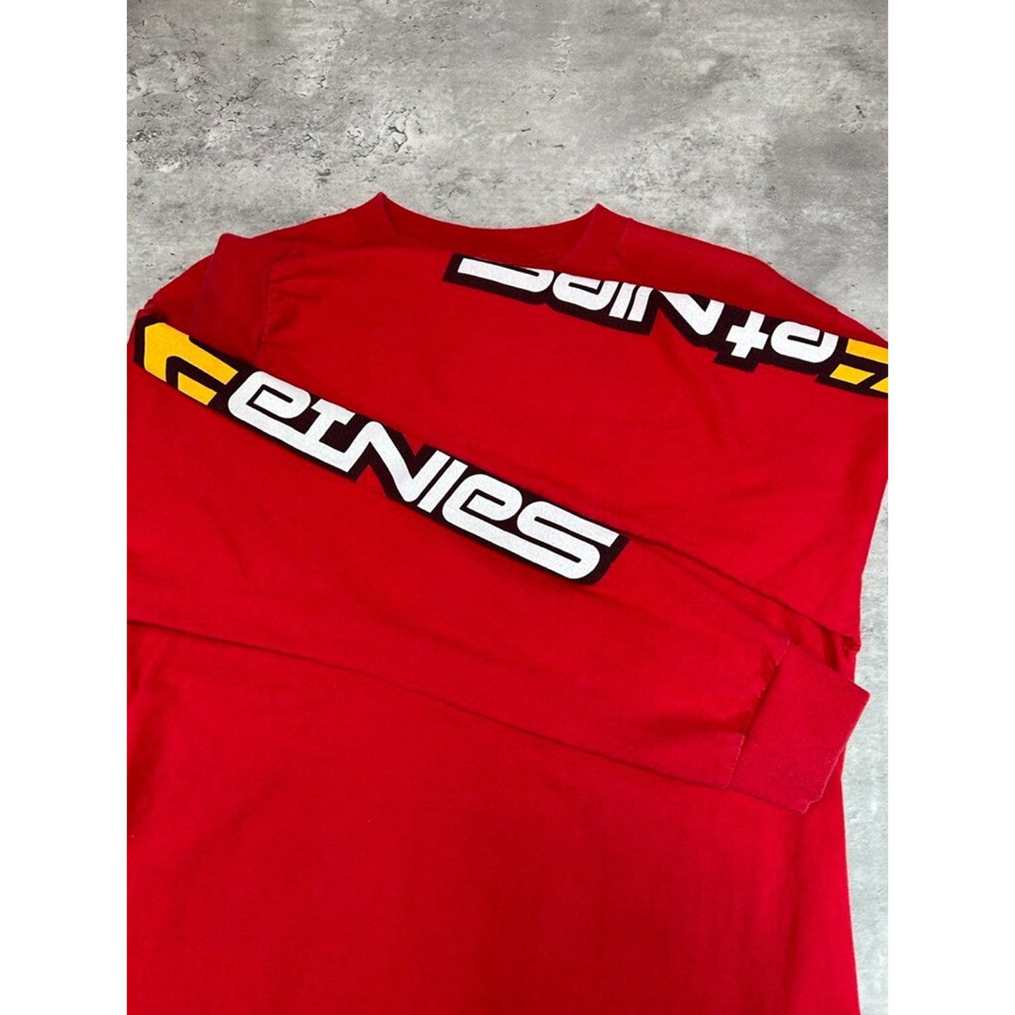 Vintage Etnies Graphic Sleeve Spellout Long Sleeve Skateboard T-Shirt Size Medium
