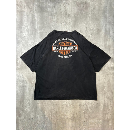 Harley Davidson Motorcycles Classic Logo Spellout Graphic T-Shirt Size 3XL