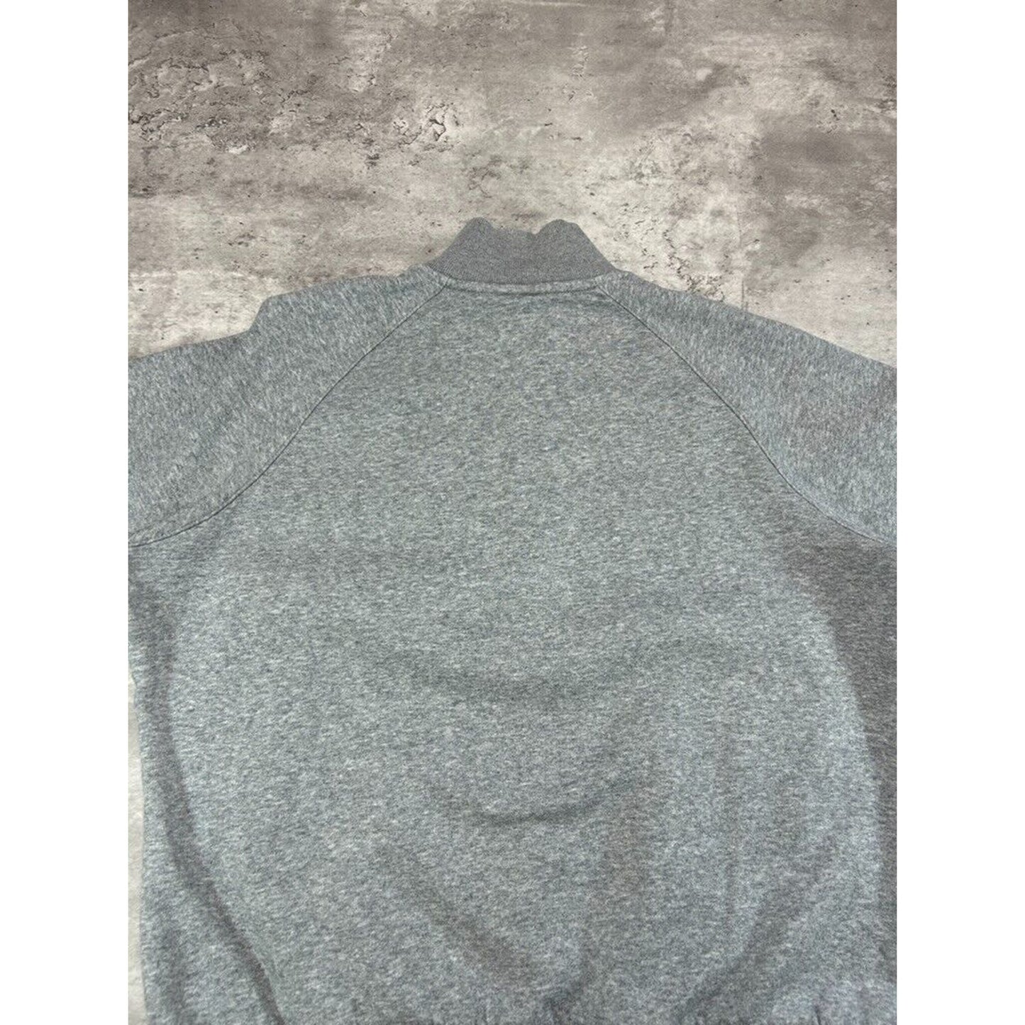 Vintage Womens Nike Embroidered Swoosh 1/2 Zip Pullover Sweatshirt Size XL Gray