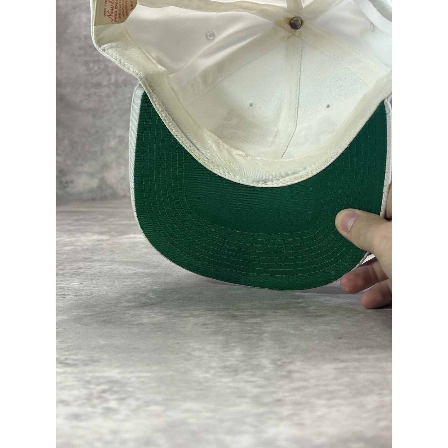 VTG 90s San Francisco 49ers NFL Embroidered Helmet Spellout Snapback Hat OSFA