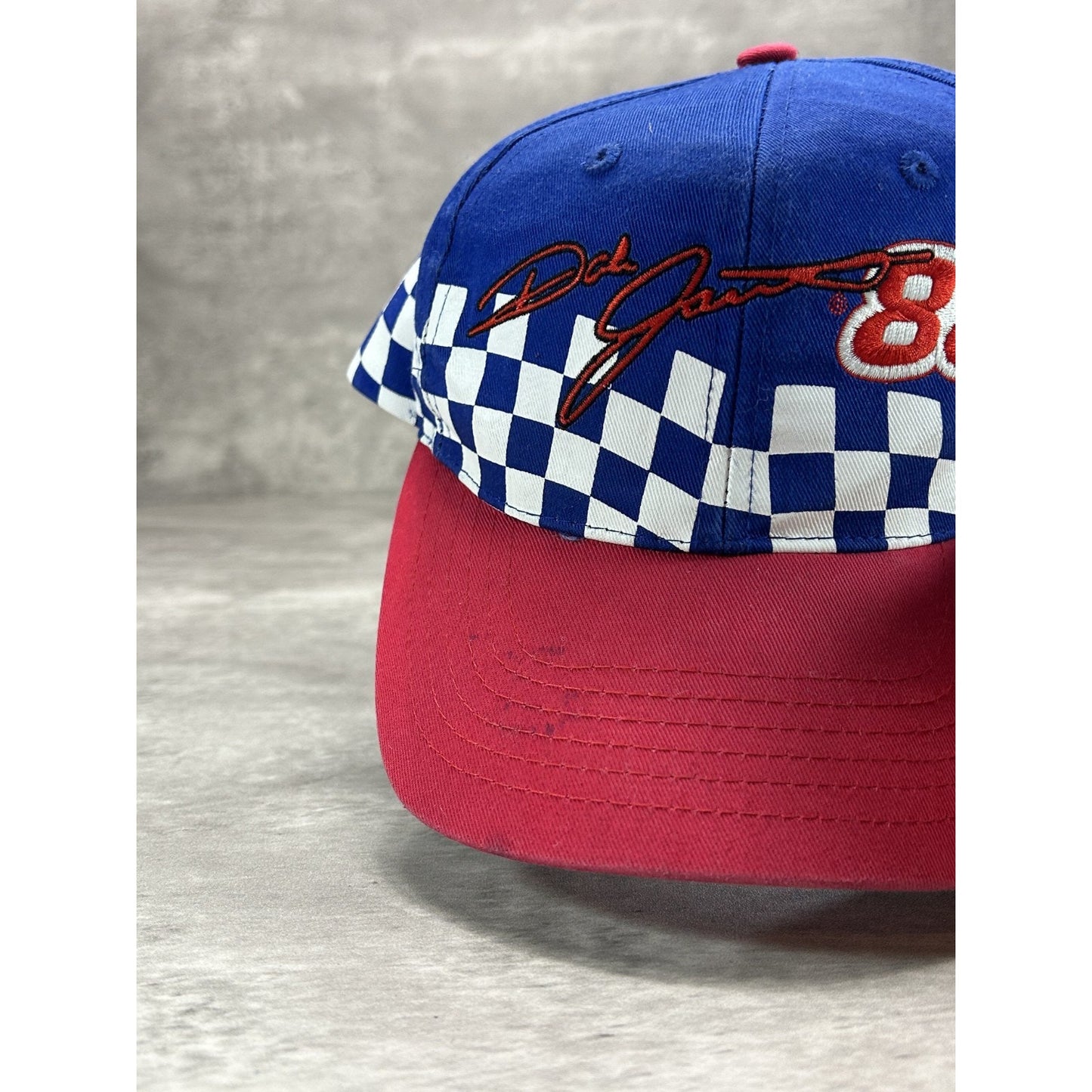 Vintage Dale Jarrett #88 Nascar Racing Embroidered Spellout Snapback Hat OSFA