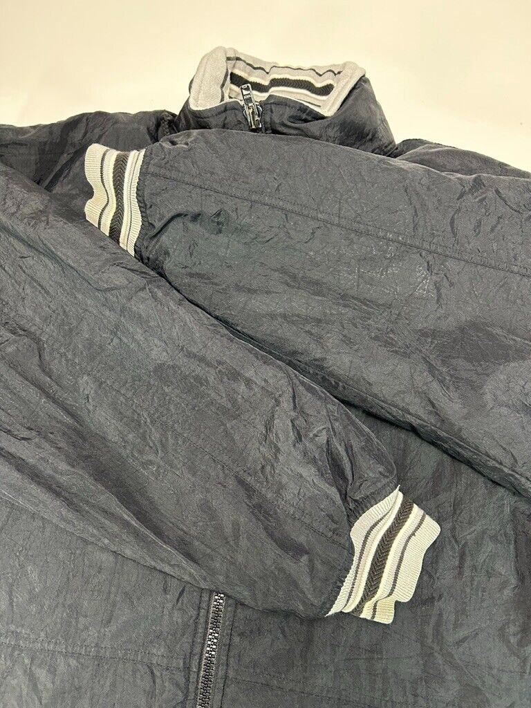 Vintage 90s CMB Raiders NCAA Quilted Lined Champion Full Zip Jacket Size XL