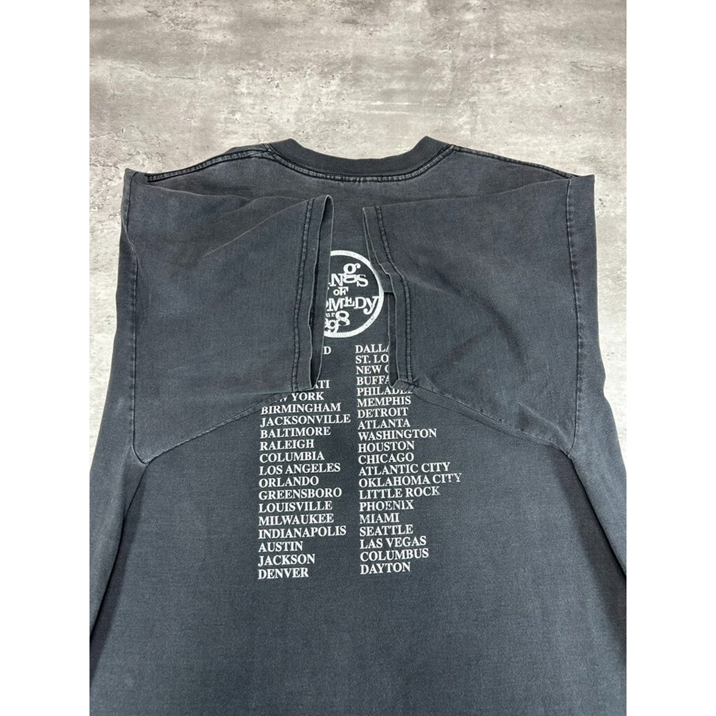 Vintage 1998 Kings Of Comedy Steve Harvey Bernie Mac Tour T-Shirt Size XXL