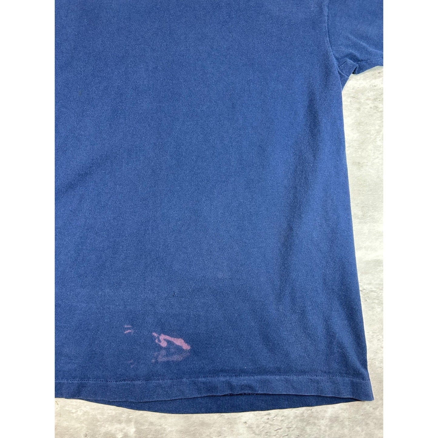 Vintage 1996 Atlanta Olympics Graphic Spellout Logo T-Shirt Size XL Blue