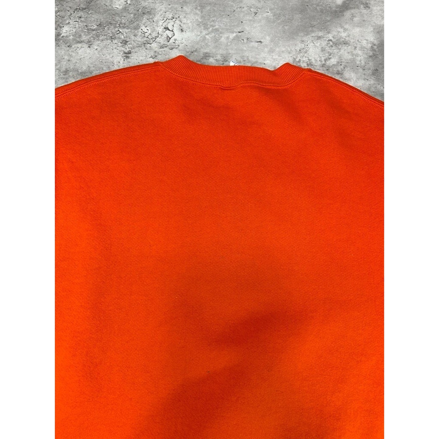 Vintage 90s Auburn Tigers NCAA Collegiate Arc Spellout Sweatshirt Size Large