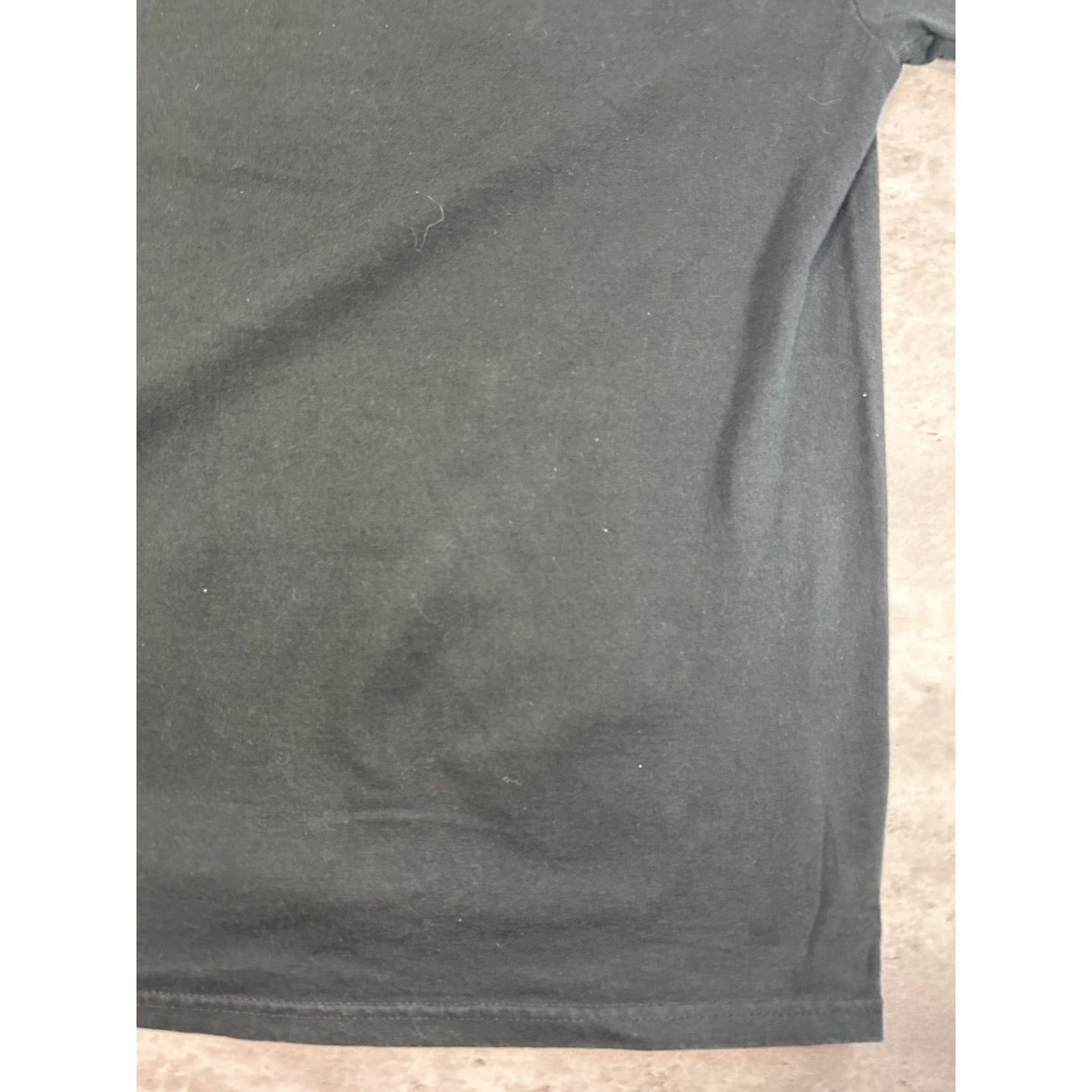 Vintage 2000s Flaming Skull Graphic Long Sleeve T-Shirt Size 2XL Black