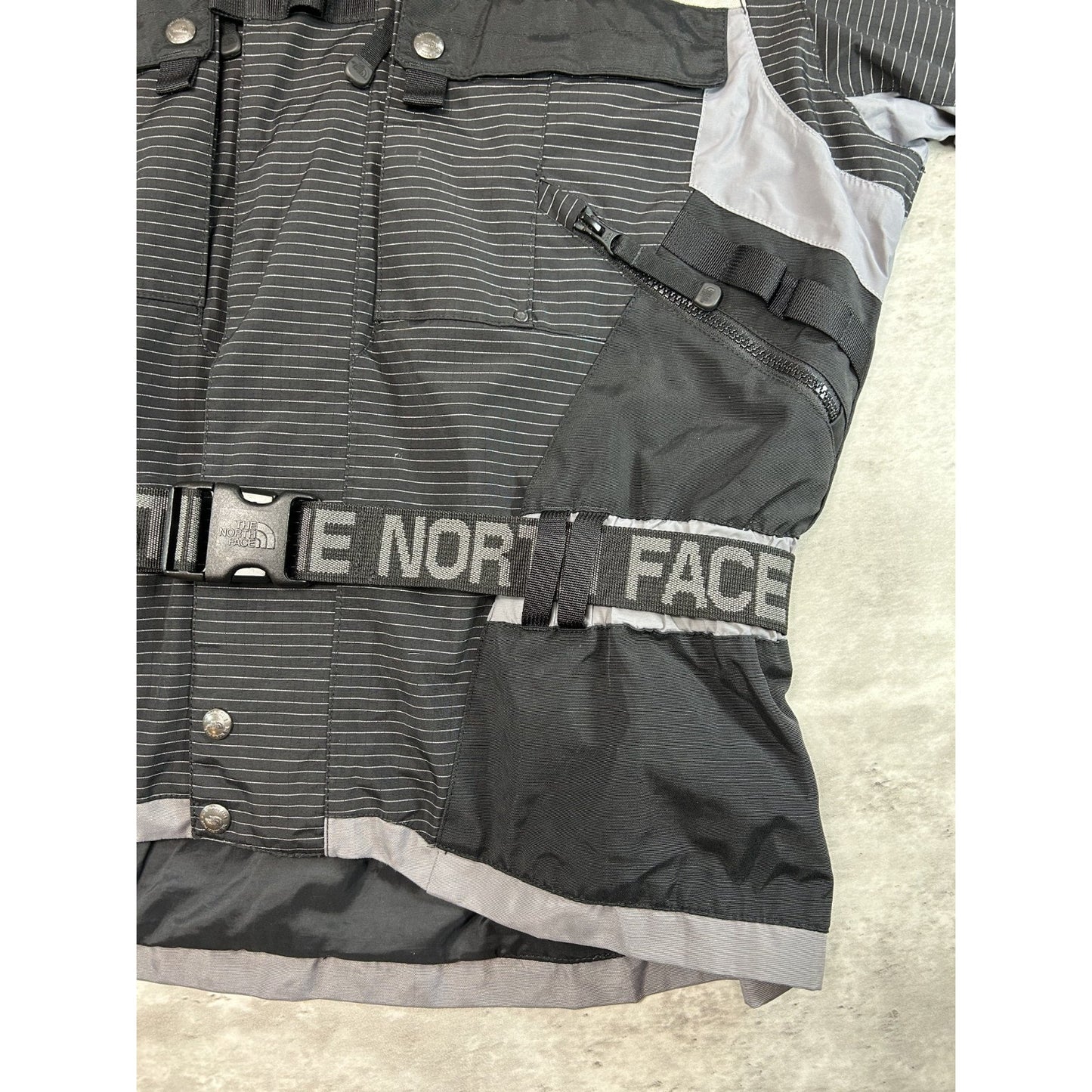 Vintage 90s Womens The North Face Steep Tech TNF Tactical Full Zip Jacket Sz XL