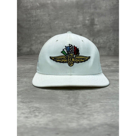 Vintage 90s Indianapolis Speedway Nascar Embroidered Logo Snapback Hat OSFA