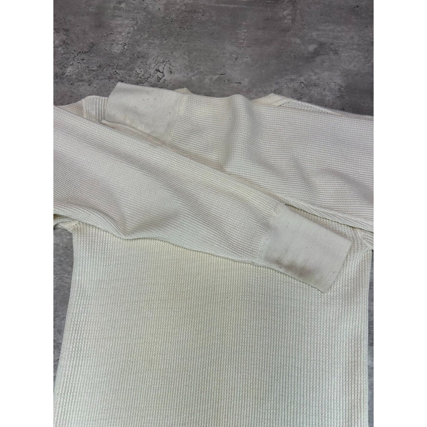 Vintage 1970s Montgomery Ward Thermal Print Long Sleeve T-Shirt Size Large