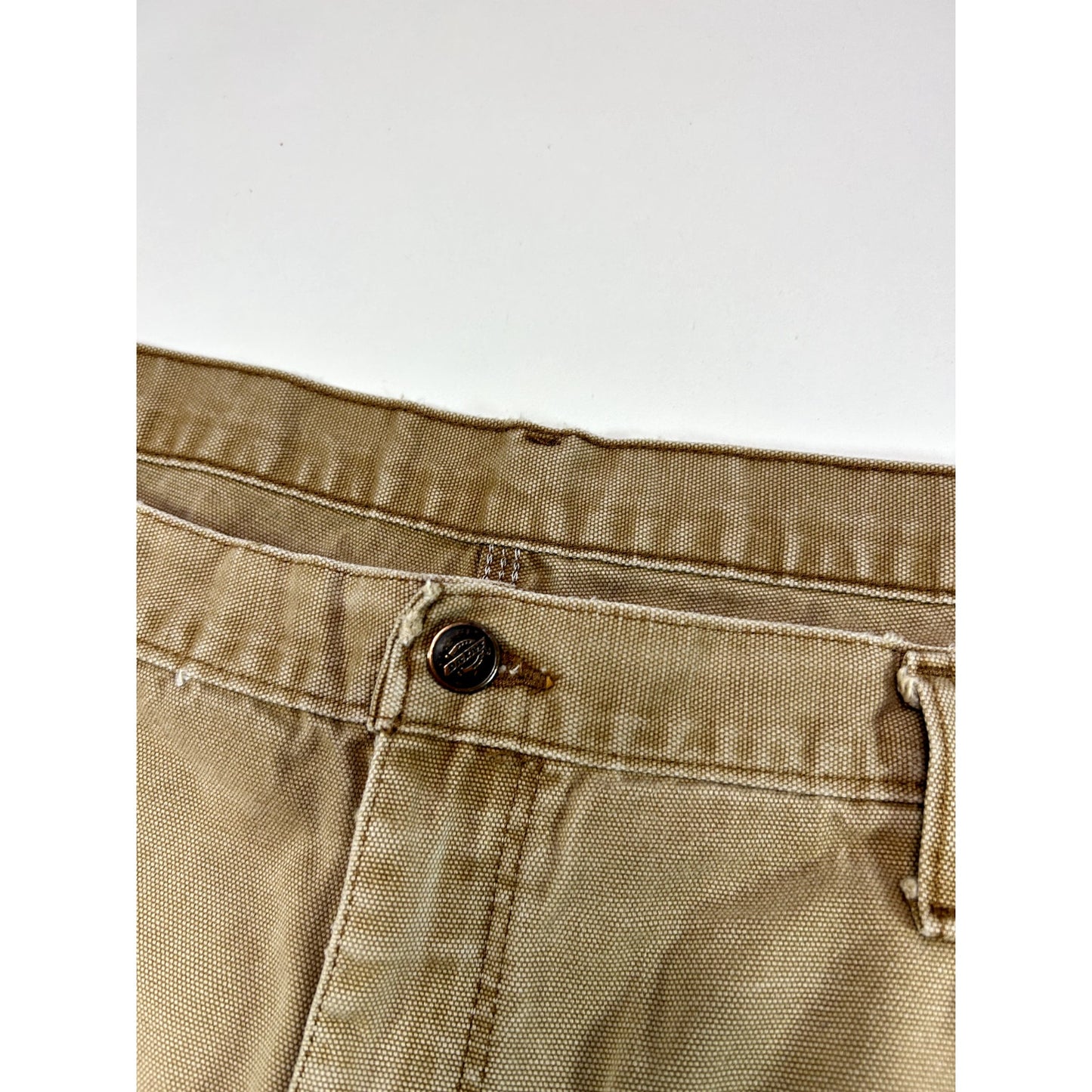 Vintage Dickies Faded Canvas Workwear Pants Size 37 Beige
