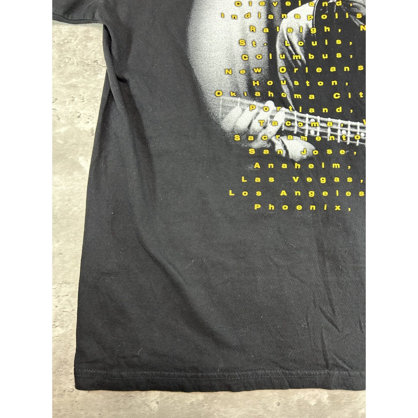 Vintage 2002 Paul McCartney Back In The Us Rock Music Tour T-Shirt Size Large