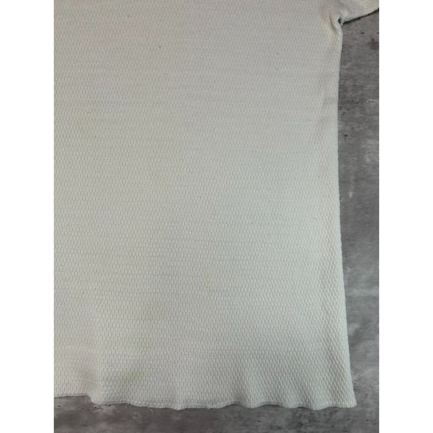 Vintage 1970s Heat Lok Thermal Print Long Sleeve T-Shirt Size Large Beige