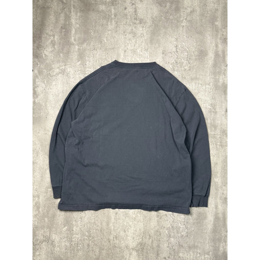 Carhartt Embroidered Patch Pocket Workwear Long Sleeve T-Shirt Sz XL