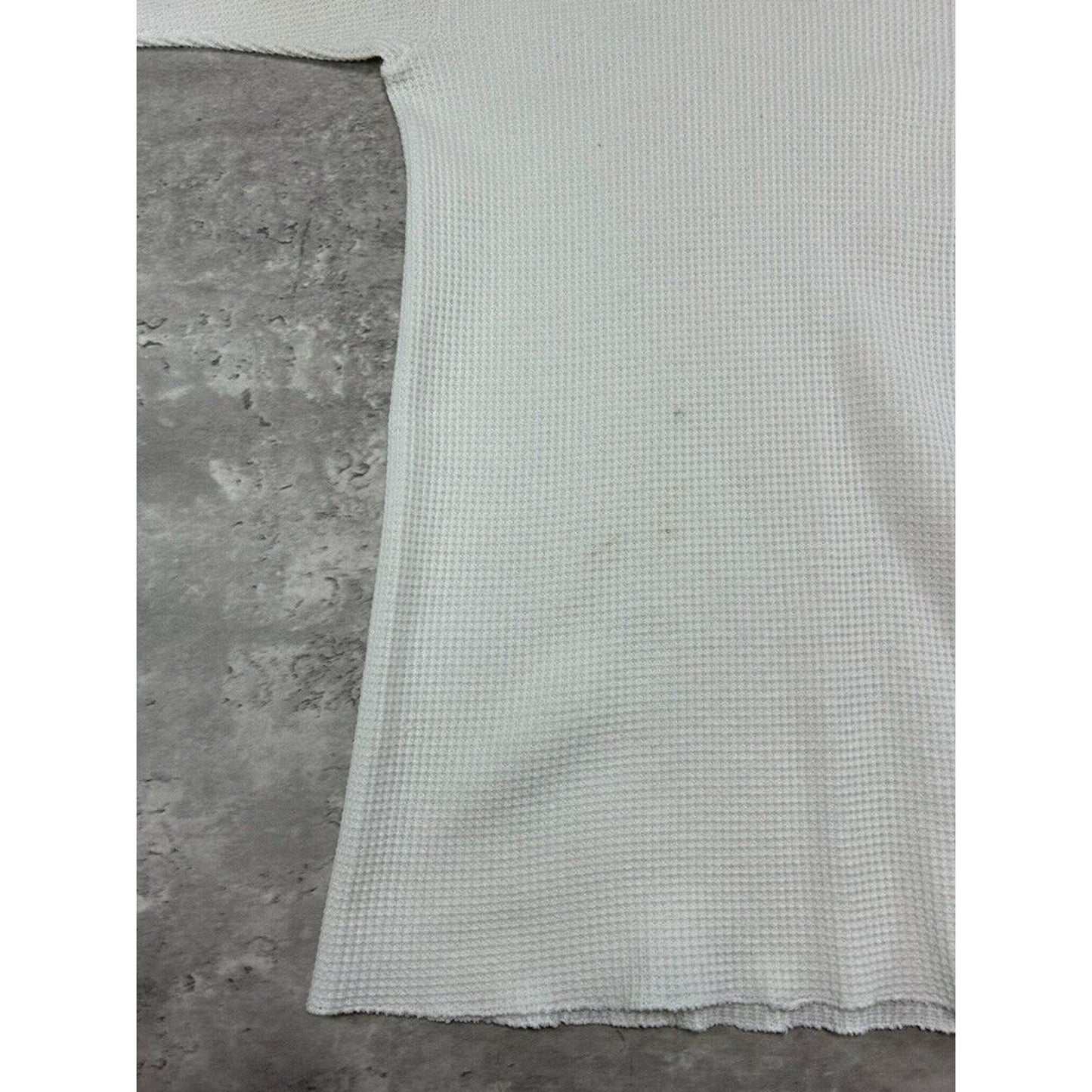 Vintage 1980s Handex Blank Thermal Print Long Sleeve T-Shirt Size Medium