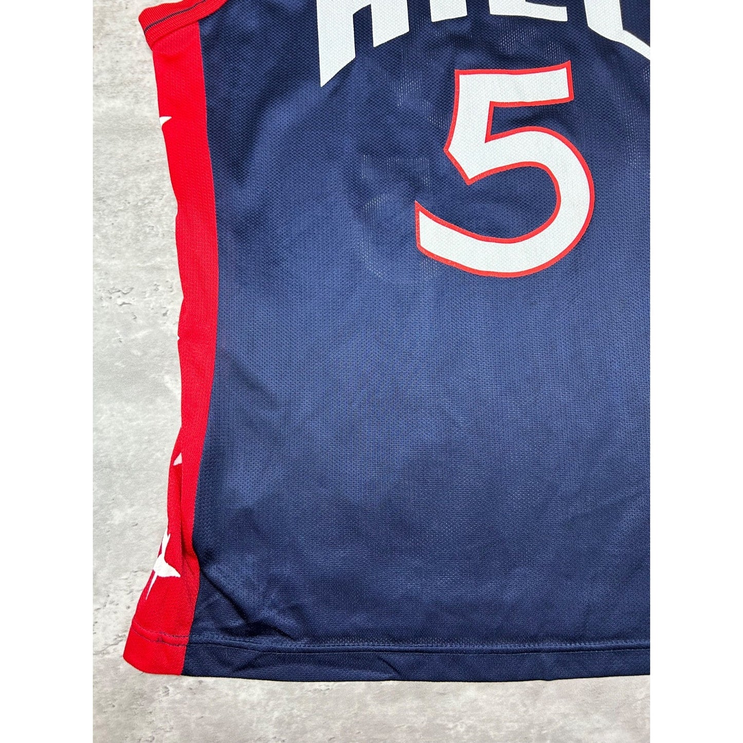 Vintage 90s Grant Hill #5 Olympic Team USA Basketball Dream Team Jersey Sz Large