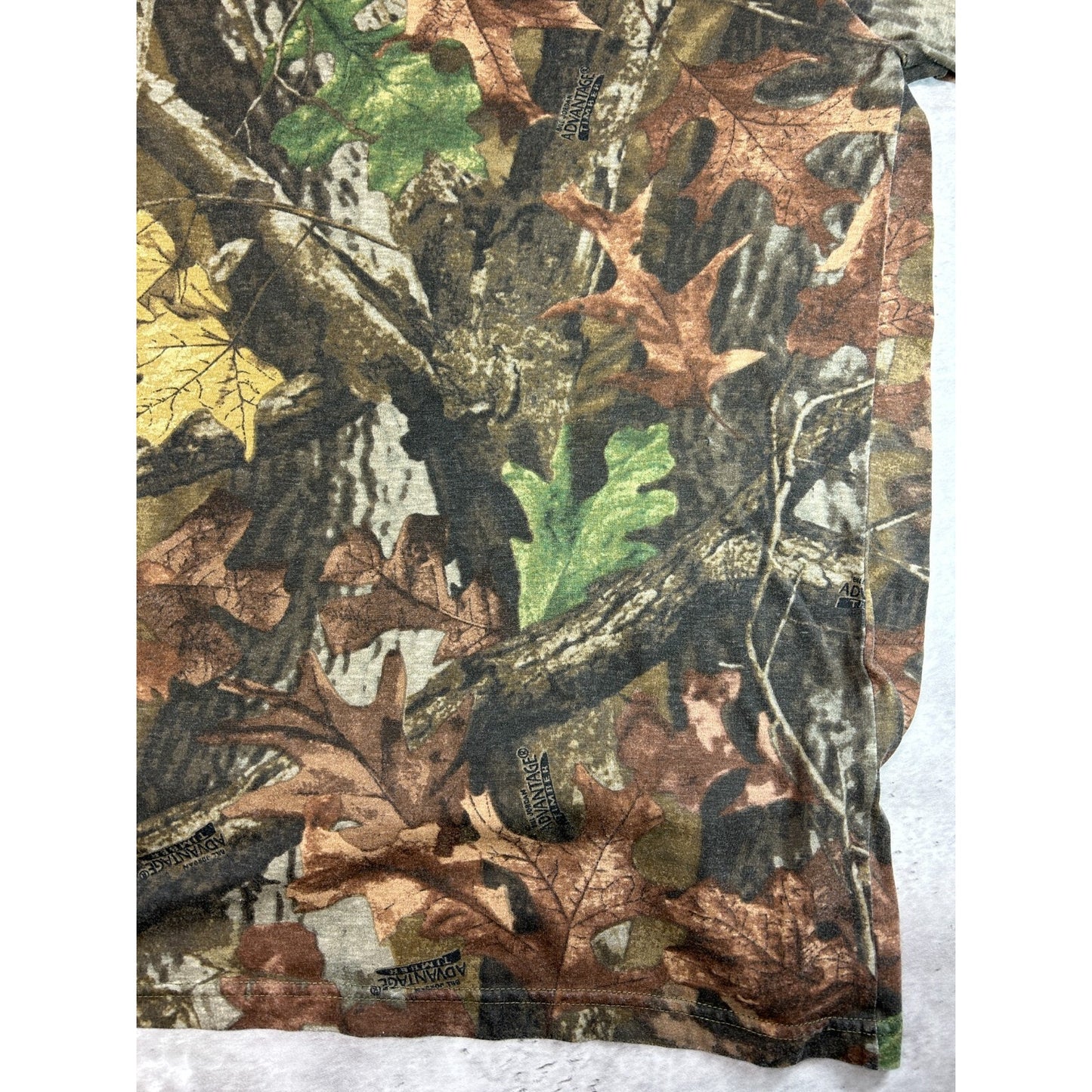 Vintage 90s Fieldline Advantage Timber Tree Camo Long Sleeve T-Shirt Size 3XL